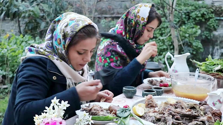 پخت کله پاچه گاو