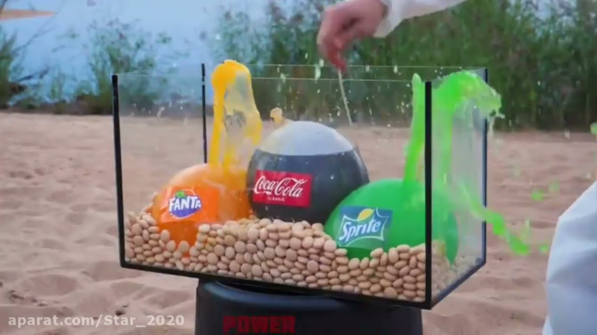 آزمایش جالب و متفاوت نوشابه و قرص نعنا ، چالش نوشابه ، بازی و سرگرمی پزشکی میکروRNA