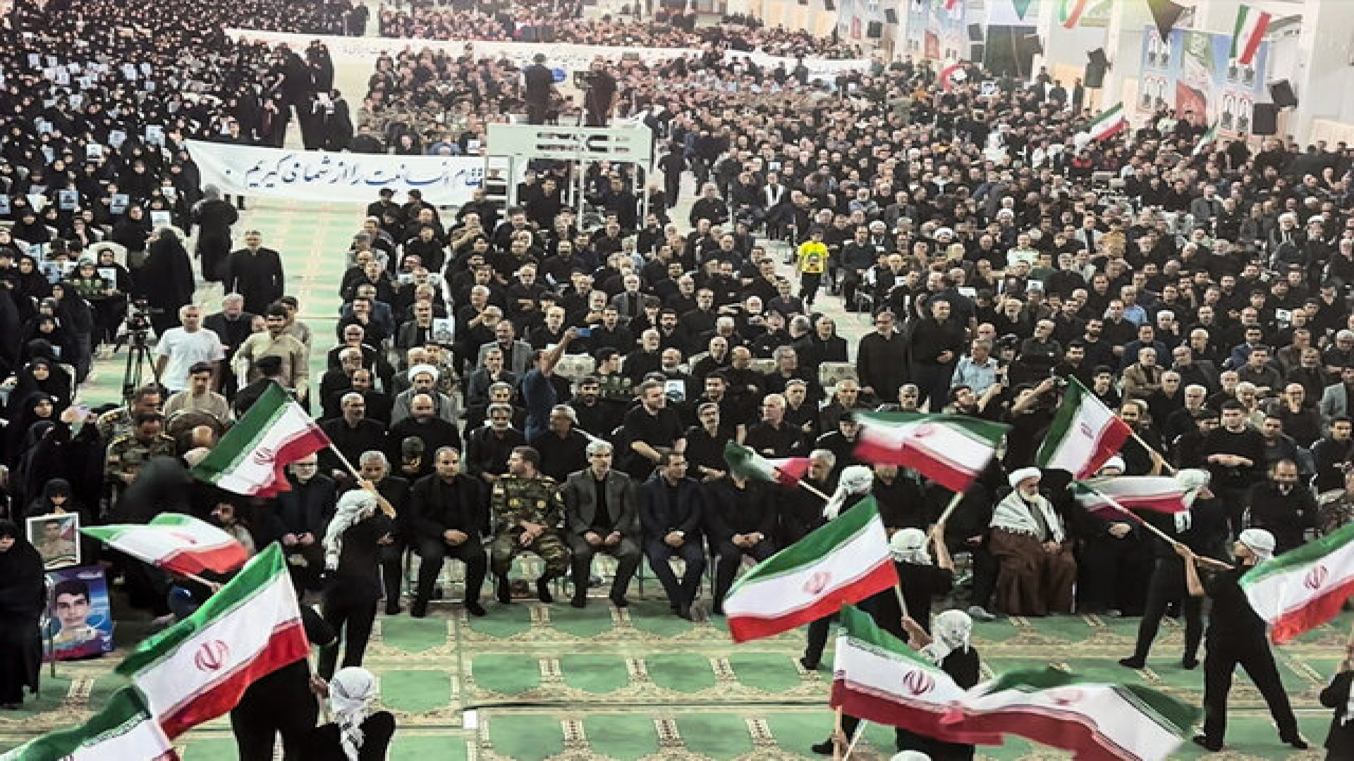 مراسم بزرگداشت ۶۱ شهید اقتدار در آذربایجان شرقی