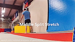 تمرینات ژیمناستیک، پاباز 180 د...