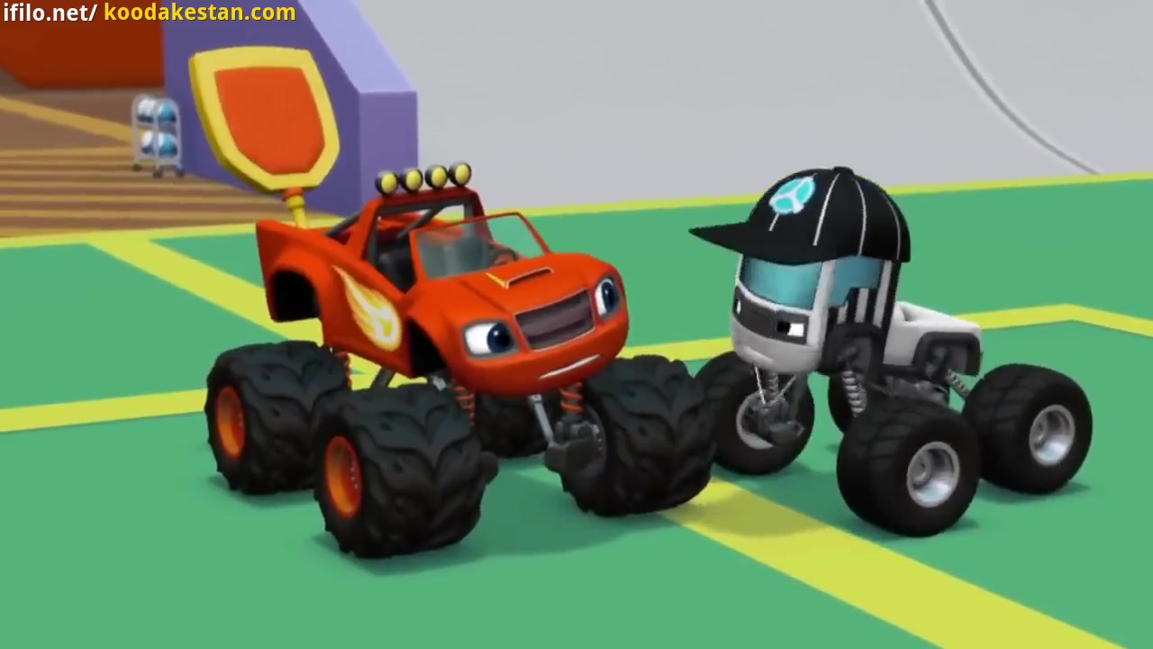 کارتون بلیز و ماشین های غول پیکر مزوتراپی