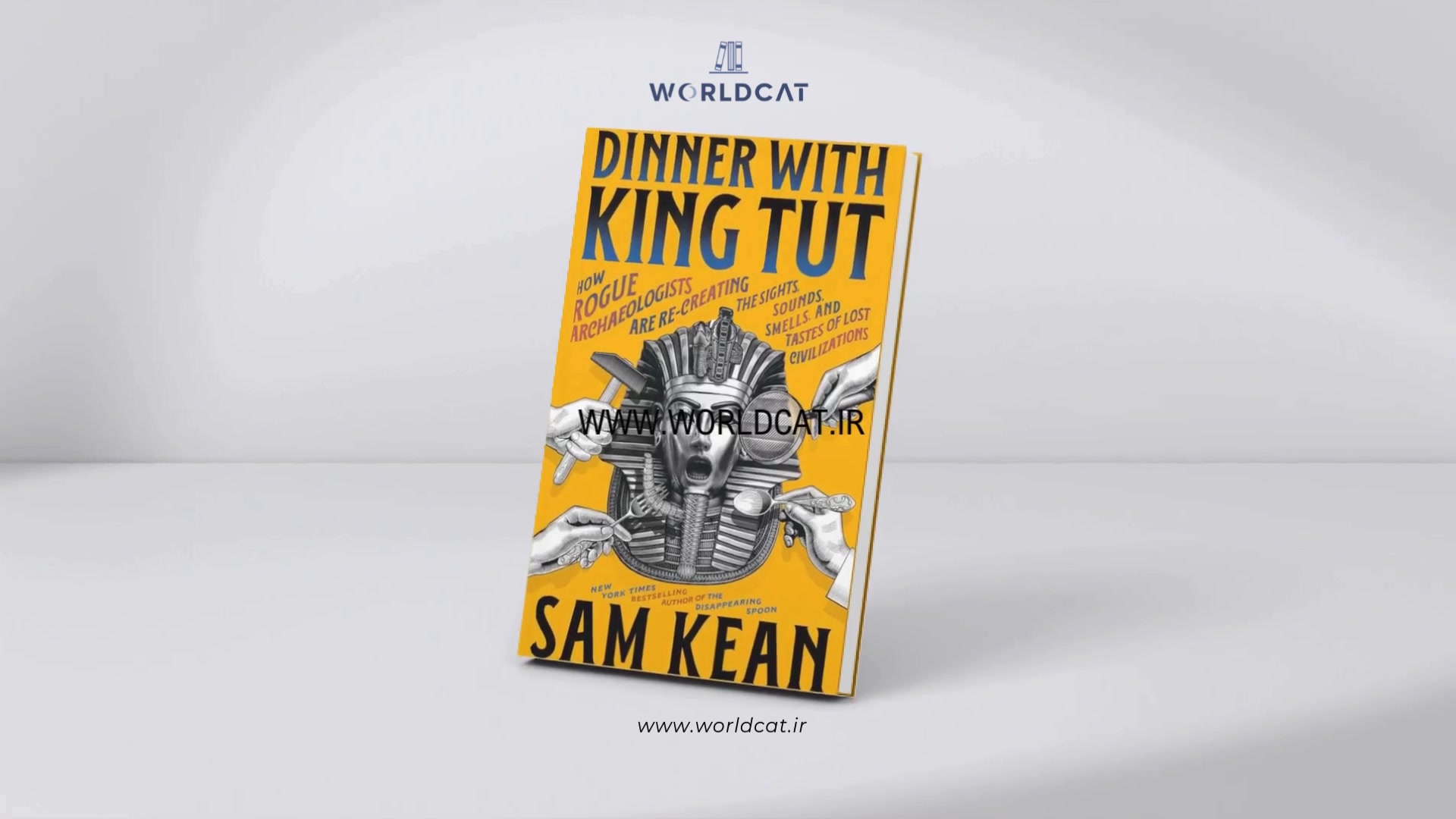 کتاب Dinner with King Tut شام با توت‌عنخ‌آمون از Sam Kean زمان10ثانیه