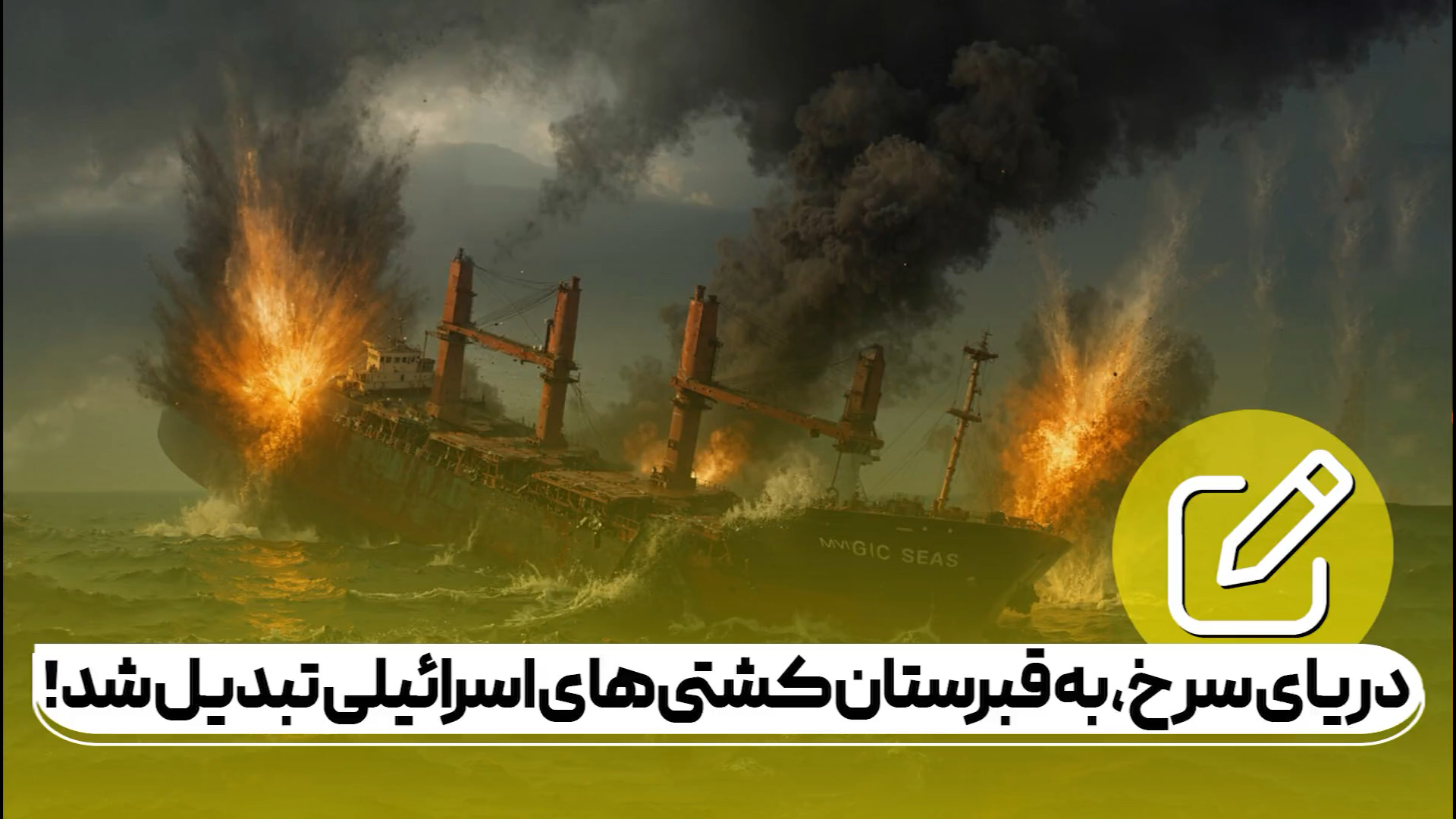 دریای سرخ، به قبرستان کشتی‌های اسرائیلی تبدیل شد!