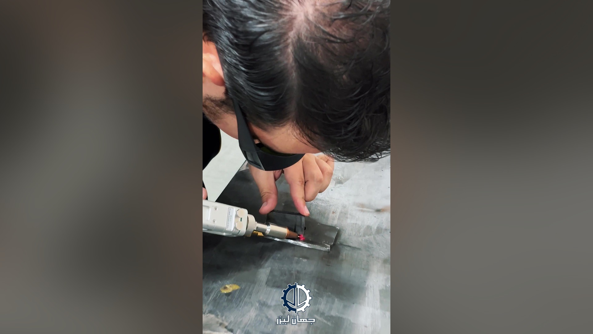 نمونه جوشکاری با دستگاه جوش لیزری گیم‌پلی کله‌خراب