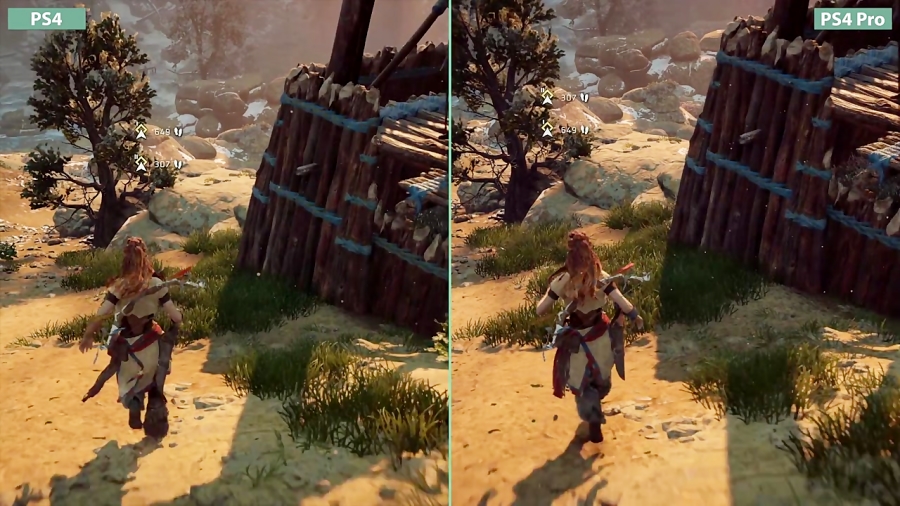 مقایسه Horizon Zero Dawn روی PS4 و PS4 Pro - وی جی مگ