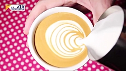 تزیین قهوه لاته؛ بخش یازدهم