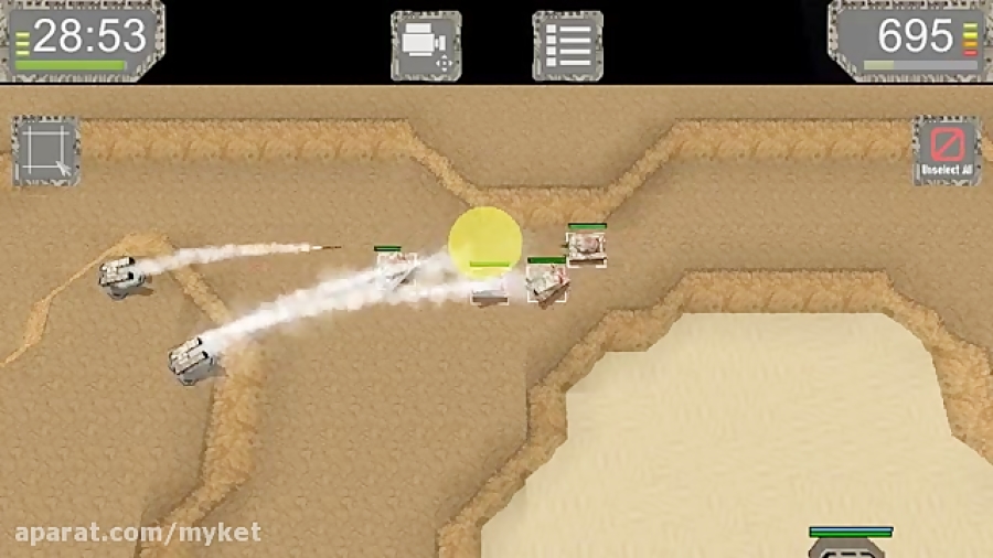 Project RTS - 3D Real Time Strategy on Android made wit