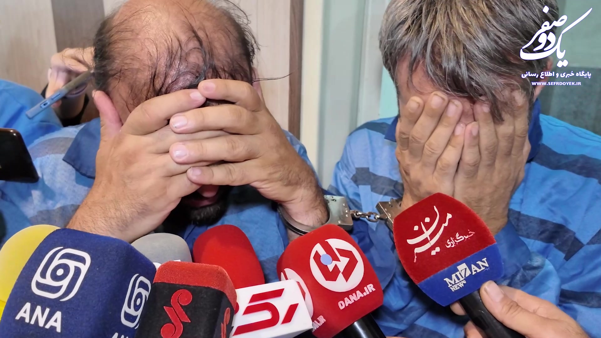 راننده اعضا باند سارقین زورگیر مامور نما در پوشش ماموران پلیس فراجا در مقر آگاهی جراحی گوش