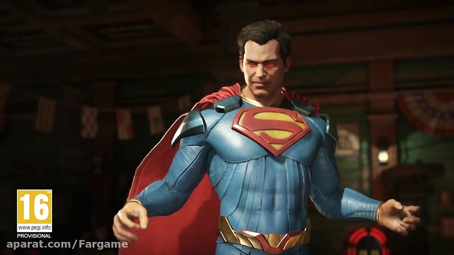 تریلر مقابله ی بتمن و سوپرمن در بازی Injustice 2