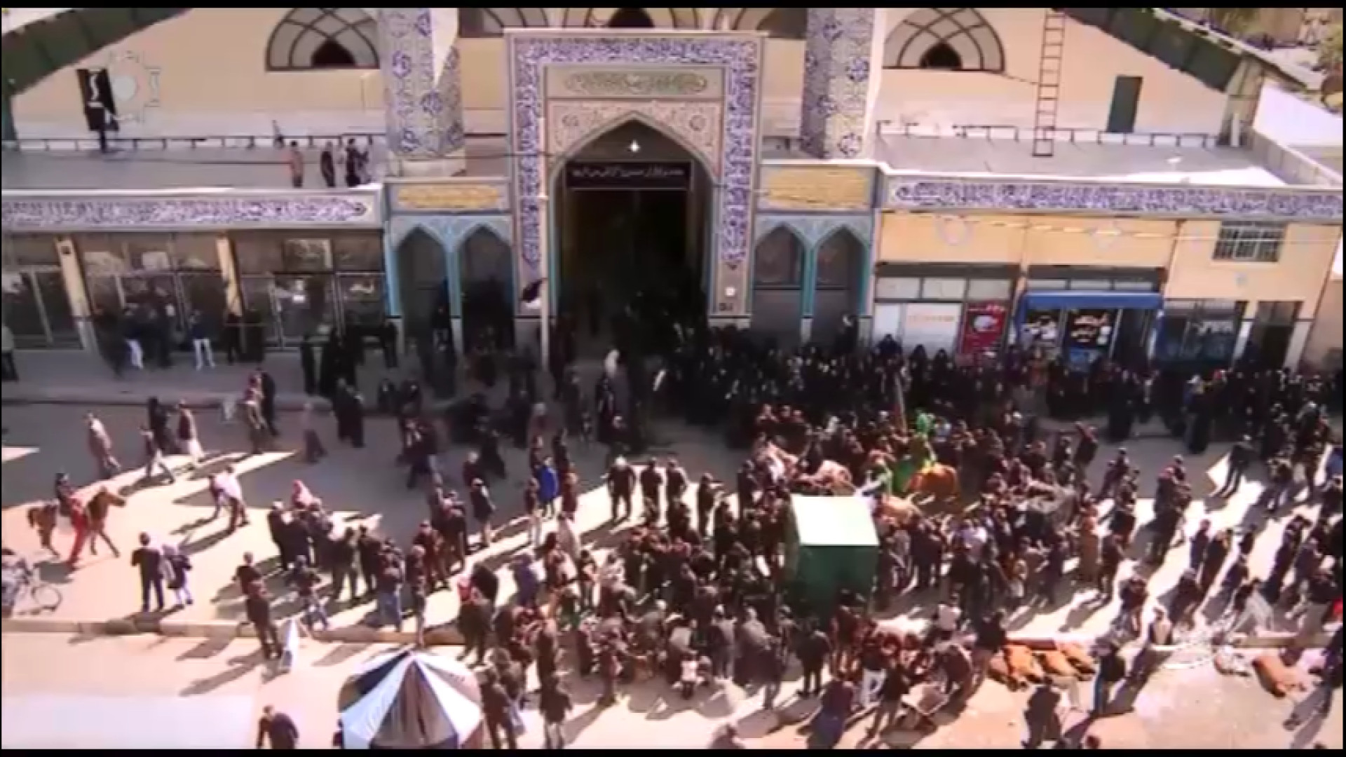 معرفی تکیه حسینیه اعظم ارمغانخانه زمان237ثانیه