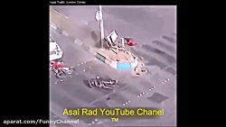 تصادف وحشتناک دو موتور در عید...