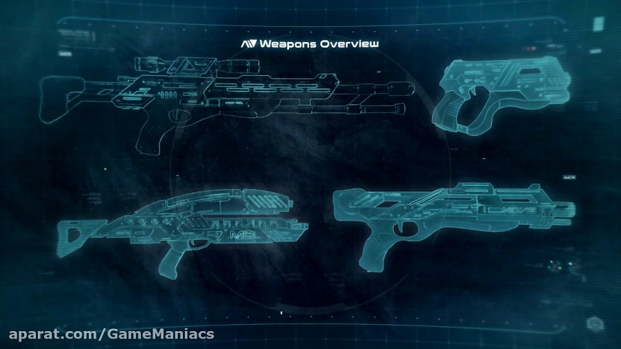 تریلر معرفی اسلحه ها در بازی Mass Effect: Andromeda