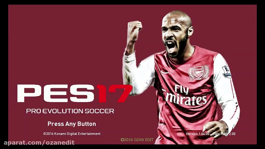 آبدیت pes 2017 data pack classic v3