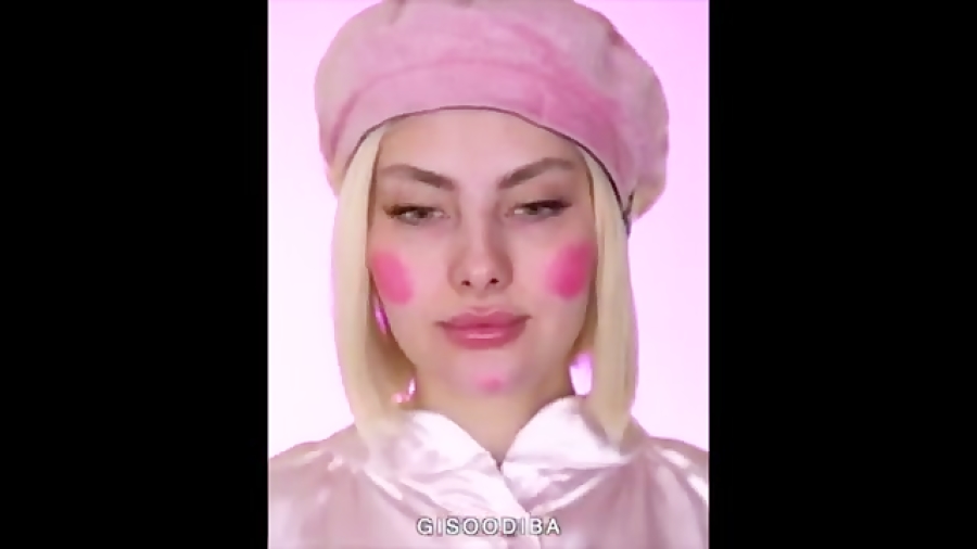 میکاپ نچرال صورتییی و دخترانه و کیوت درسالن
