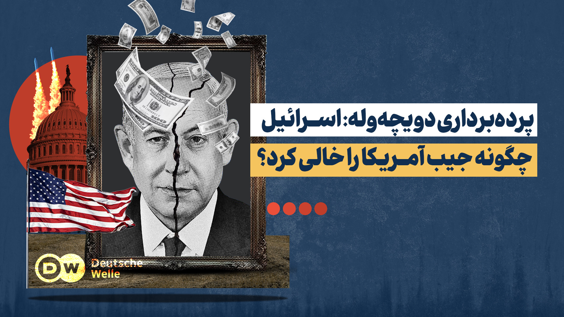 چگونه میلیاردها دلار از جیب مردم آمریکا برای اسرائیل هزینه می‌شود؟!
