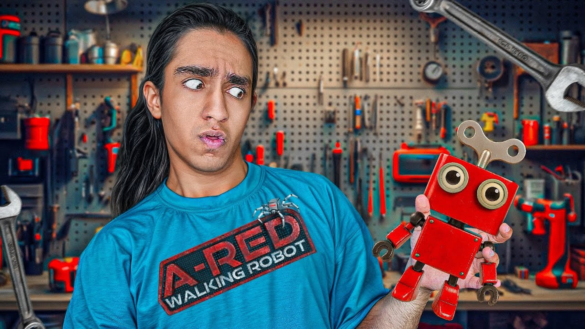 اگه يه ربات رومخ بودم چجوری فرار میکردم | A red robot زمان1809ثانیه