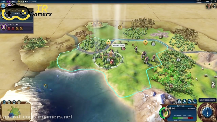 تمدن جدید استرالیا برای بازی Civilization VI معرفی شد