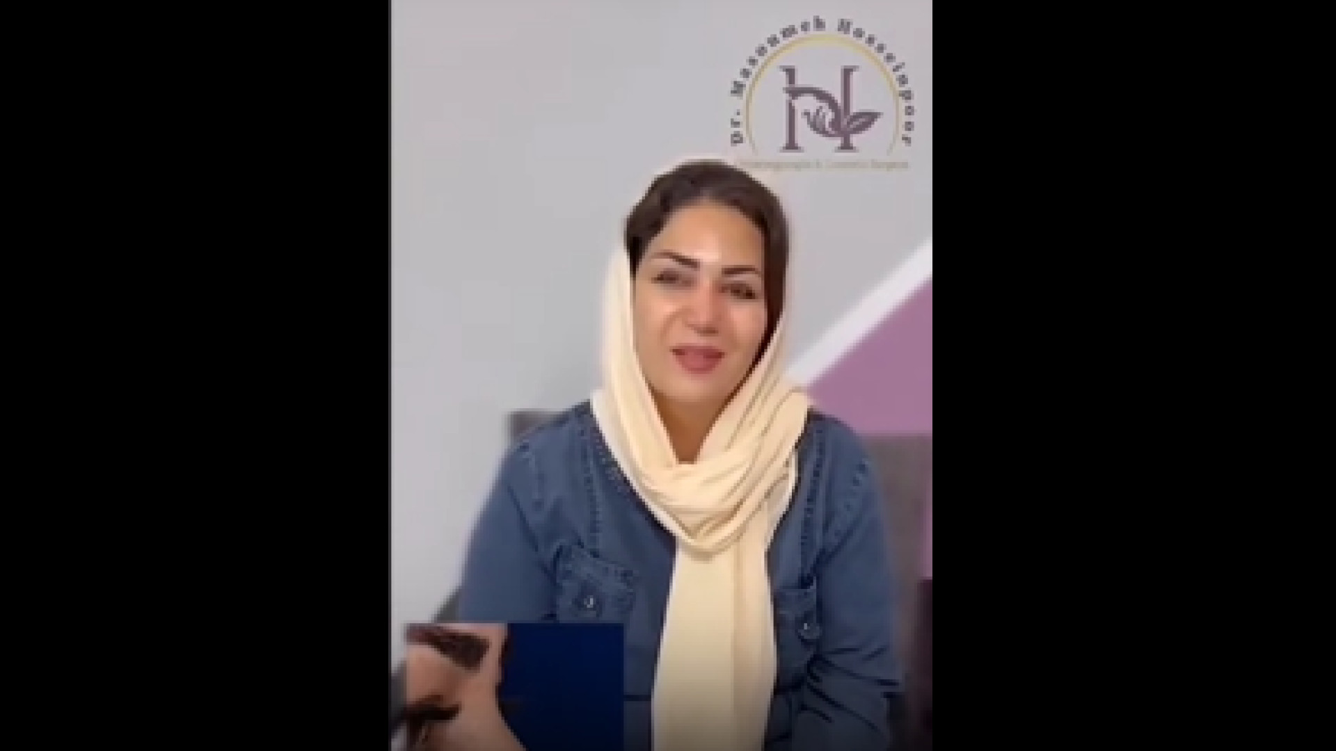 رضایت دوست عزیزمون بعداز جراحی بینی دکتر معصومه حسین پور