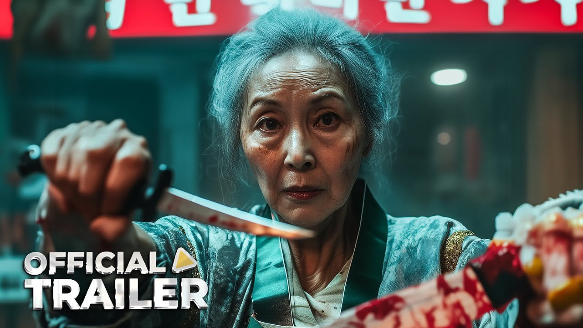 معرفی فیلم کره ای پیرزنی با چاقو 2025 The Old Woman with the Knife زمان103ثانیه