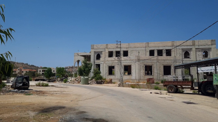 بازسازی مخزن آب روستای بلیدا در جنوب لبنان