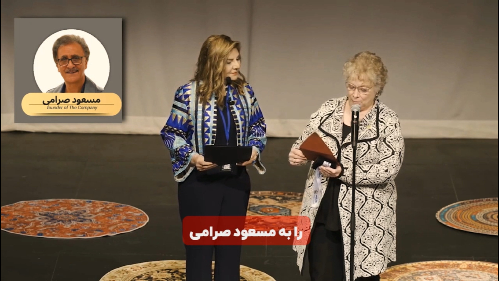 مسعود صرامی در Persian Awards ۲۰۲۵ تورنتو به‌عنوان چهره شاخص معرفی شد زمان66ثانیه