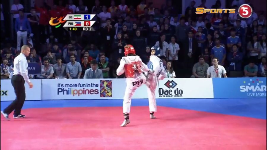 درخشش تکواندوکار ایران در نیمه‌نهایی قهرمانی آسیا ۲۰۱۶ | وزن ۵۷- کیلو