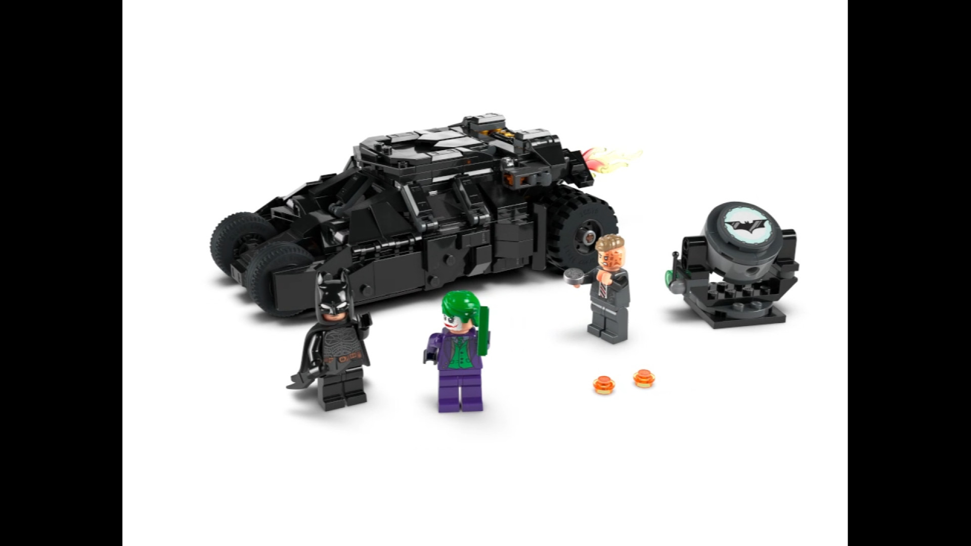 لگو بتمن مدل LEGO Batman Tumbler vs. Two-Face  The Joker کد 76303 زمان7ثانیه