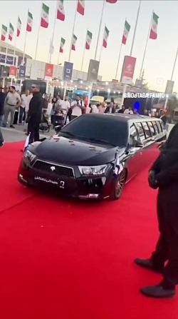 رونمایی از دنا لیموزین برای اولین بار در تهران