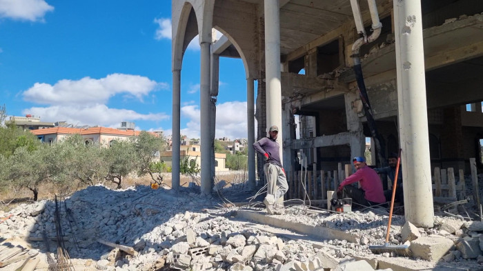 بتن ریزی مخزن اب بتنی