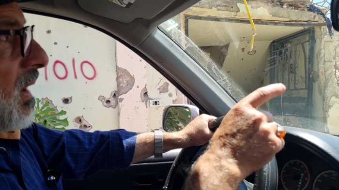 تخریب روستای مرزی بلیدا توسط صهیونیستها