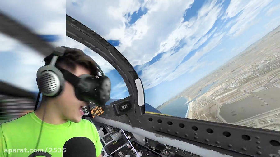 پرواز کردن در واقعیت مجازی - Jelly