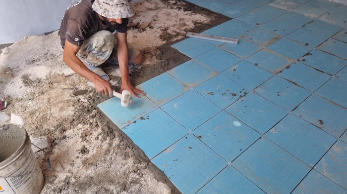 اجرای سرامیک کف