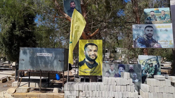 مزار شهدای عتیرون بعد تخریب صهیونیستها