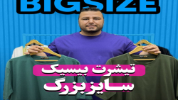 تیشرت بیسیک سایزبزرگ4030(کدمحصول:647)