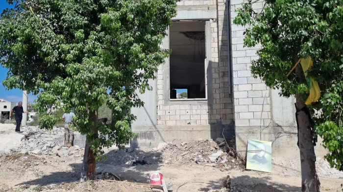 شبکه اب روستایی و بازسازی ویرانی صهیونی