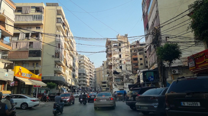 انهدام آپارتمان مسکونی بیروت توسط صهیونیستها