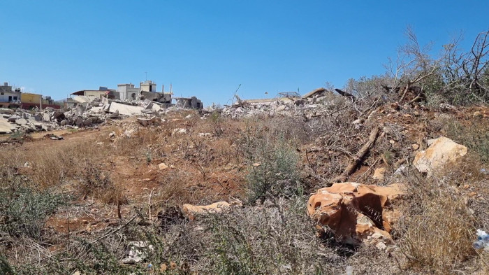 روستای مرزی بلیدا و مرز صهیونیستی