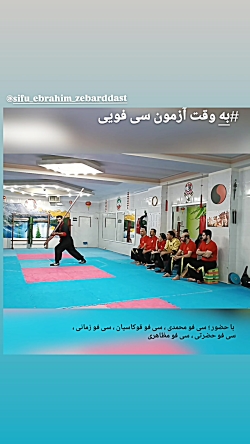 امتحان سطح سی فویی سازمان وو وی کونگ فو