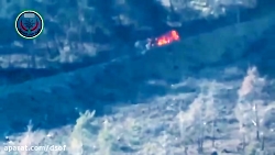 هدف قرار دادن زرهی ارتش سوریه...