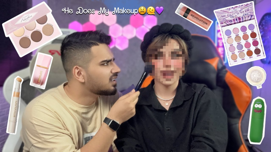 عموتئوری میکاپم کرد! | تبدیل هلو به دلقک
