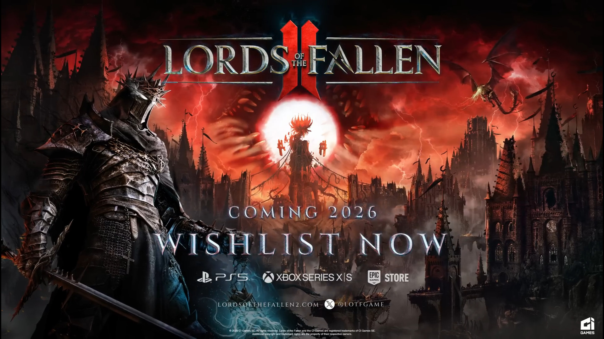 تریلر معرفی بازی Lords of the Fallen 2 زمان110ثانیه
