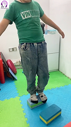 تمرین تعادلی با بازدارندگی در کودکان