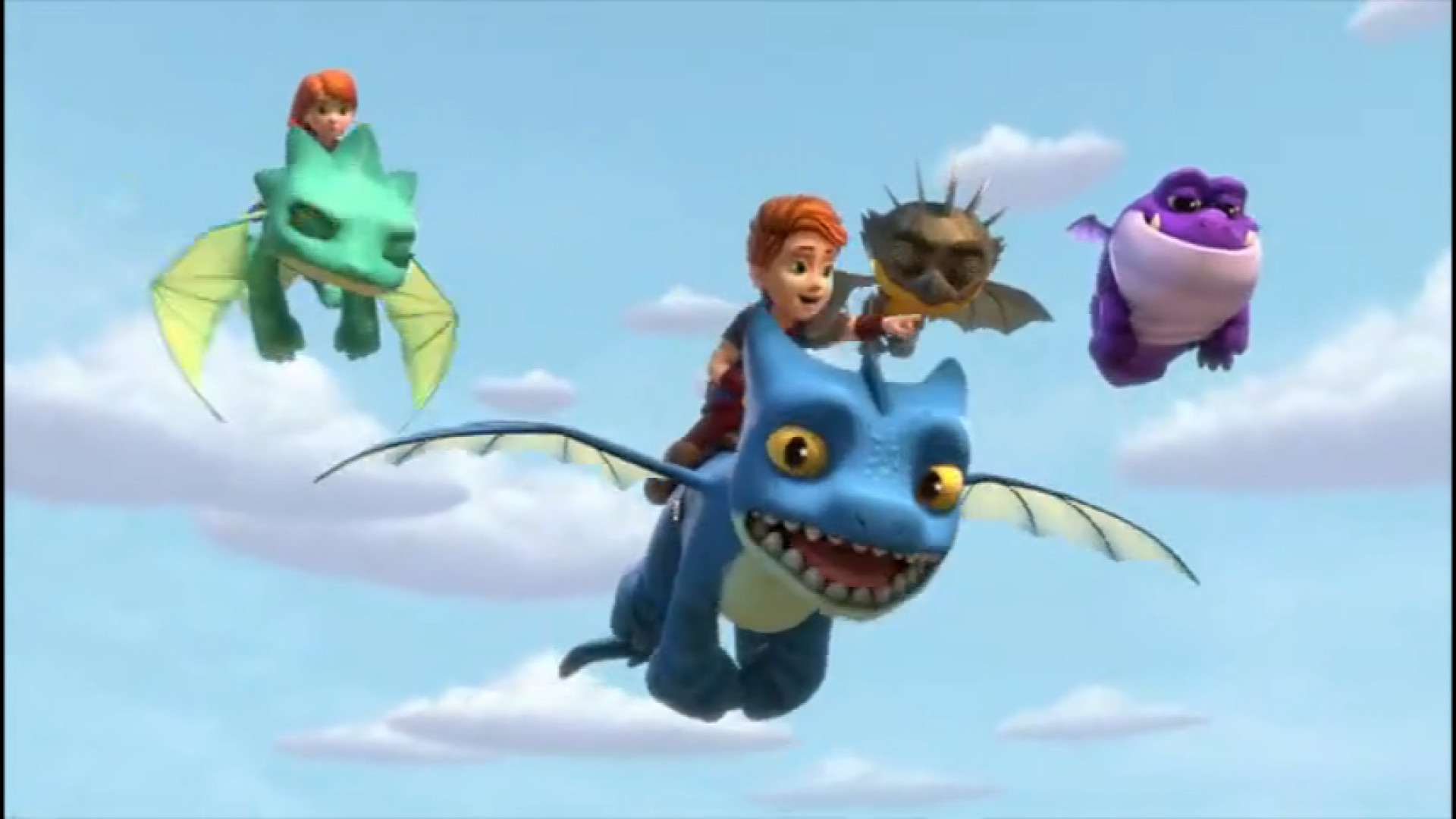 کارتون ناجیان اژدها سوار فصل1 قسمت اول (انیمیشن سریالی  Dragons Rescue Riders ) زمان1464ثانیه