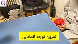 تمرین توجه انتخابی در کودکان