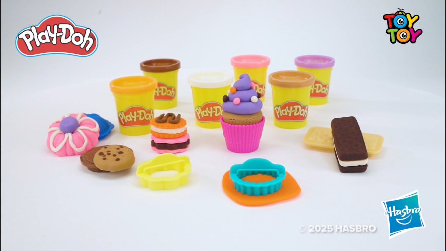 ست خمیربازی شیرینی پزی Play Doh توی توی toytoy.ir