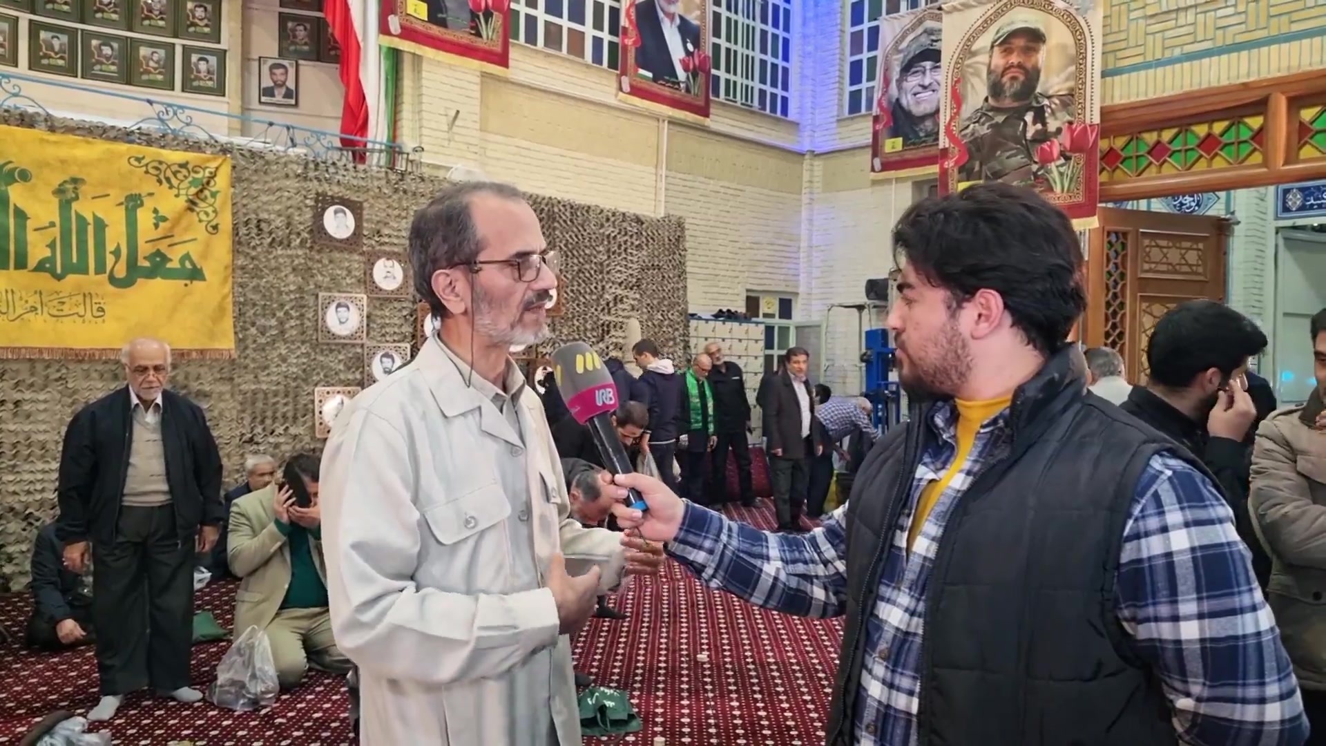 گزارش از یادواره جوان مومن انقلابی مسجد صاحب الزمان عج