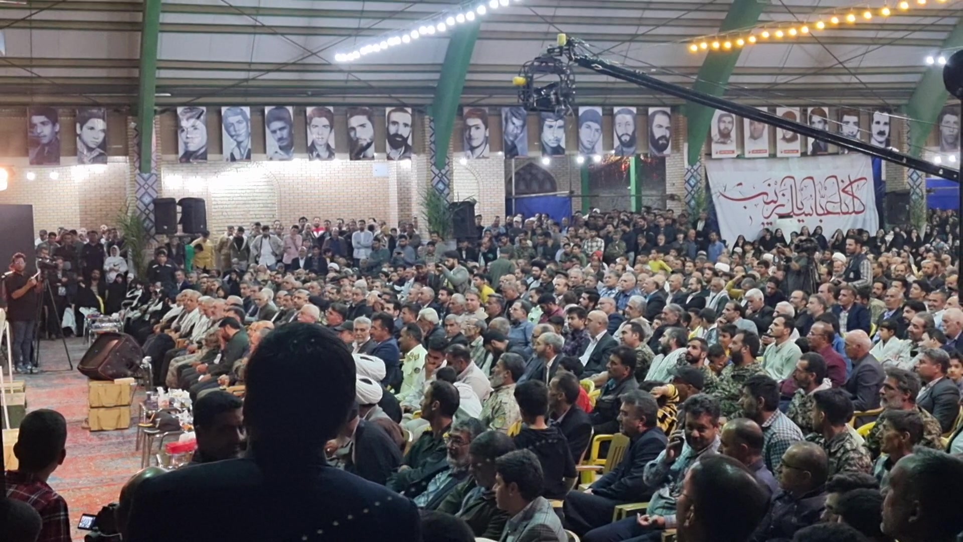 قطعی برق در یادواره شهدای فشارکی