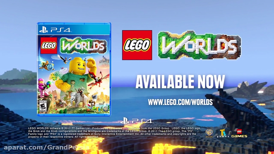 تریلر رسمی عرضه بازی LEGO Worlds