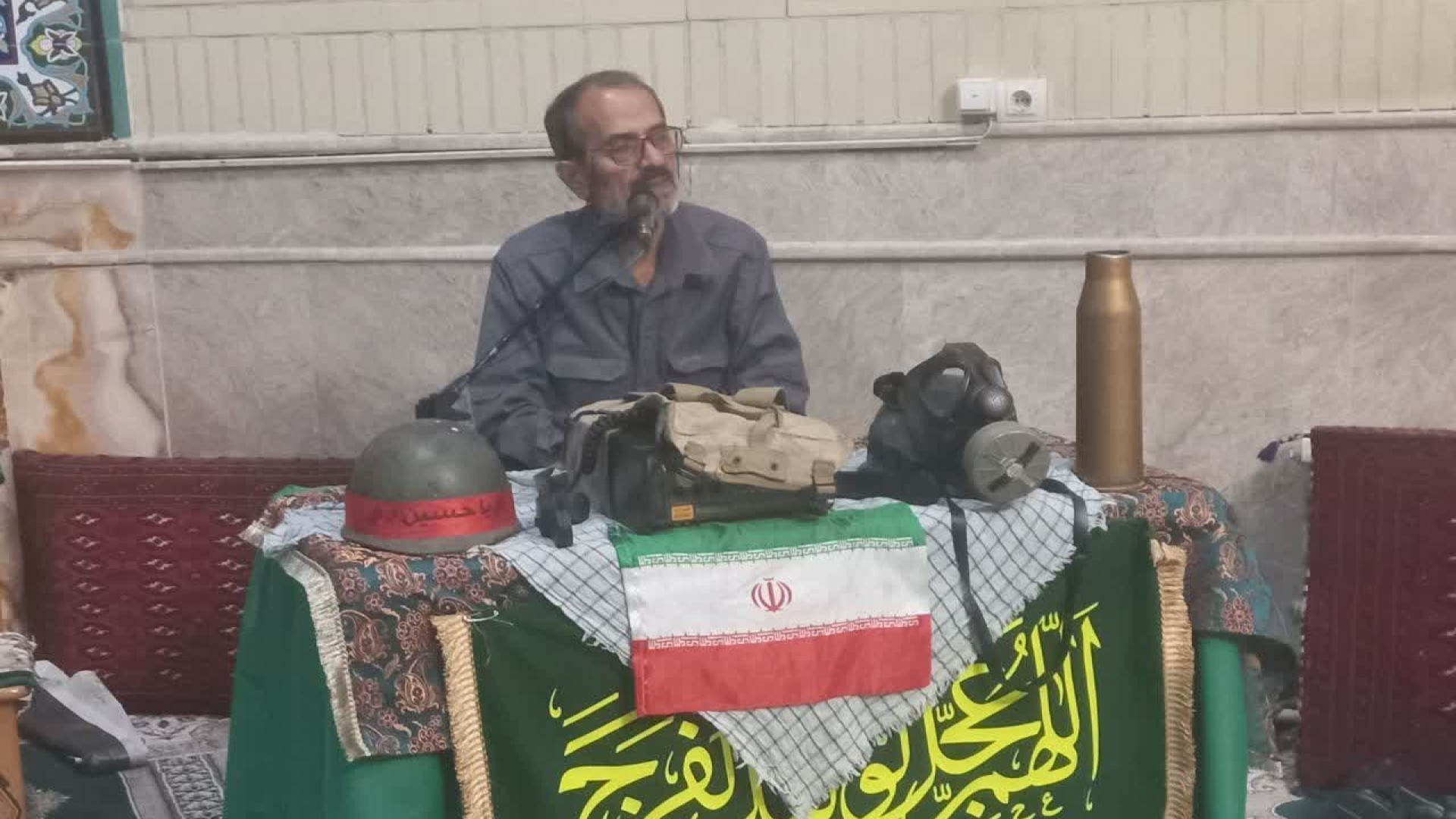دفاع مقدس در مسجد جامع جعفریه