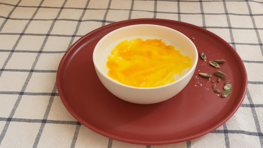 طرز تهیه فرنی زعفرانی /آموزش فرنی/دستور پخت فرنی